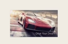 LG 55VM5H 55-inch FHD 500 nits slim bezel video wall display