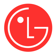 شعار وجه مبتسم لشركة LG.