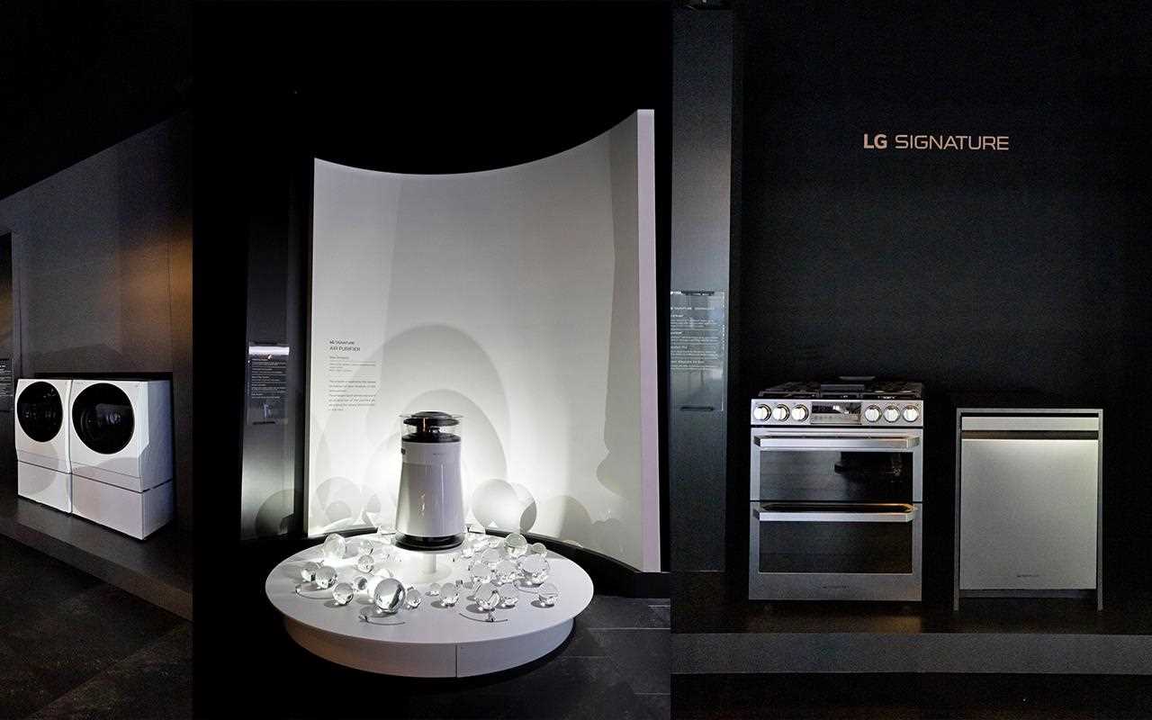 LG SIGNATURE auf der CES 2019: Waschmaschine, Trockner, Luftreiniger, Ofen und Geschirrspüler | Erfahren Sie mehr im LG MAGAZINE