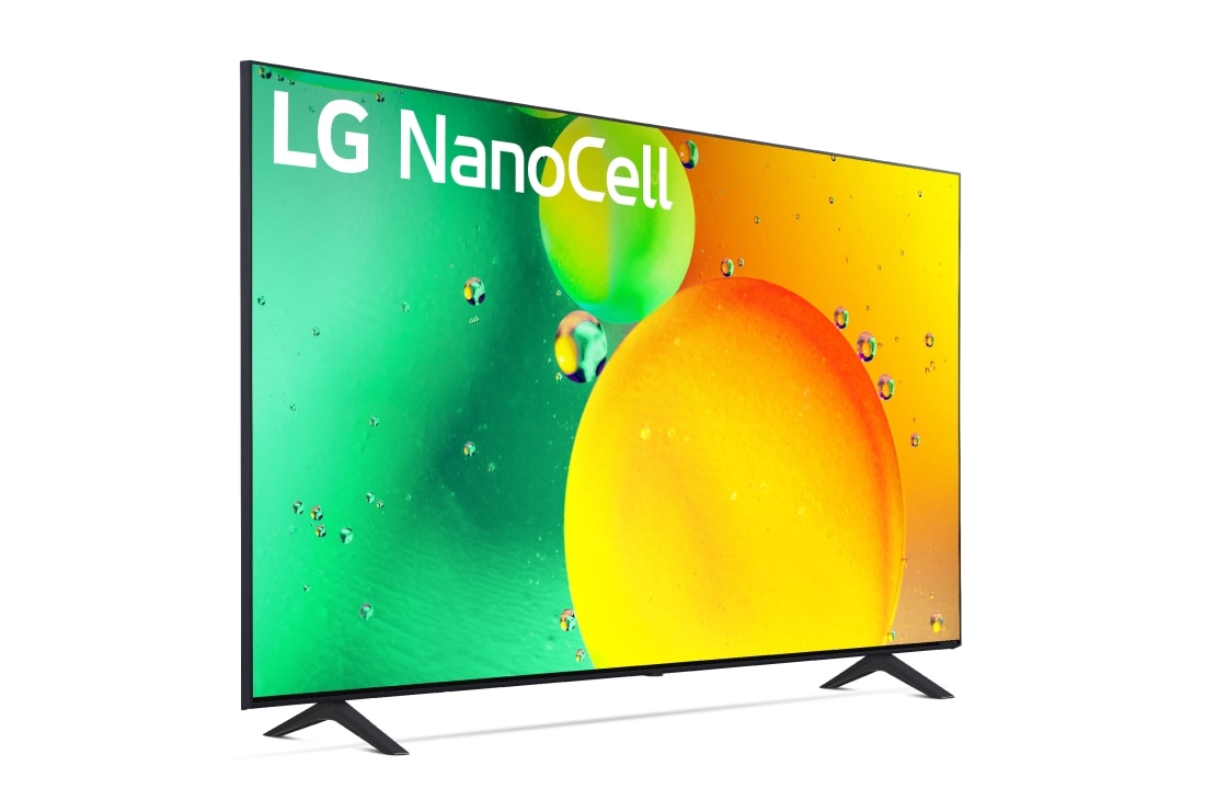 LG Televisor LG 4K Nanocell, Procesador de Gran Potencia 4K a5 Gen 5, compatible con formatos HDR 10, HLG y HGiG, Smart TV webOS22, 86NANO756QA
