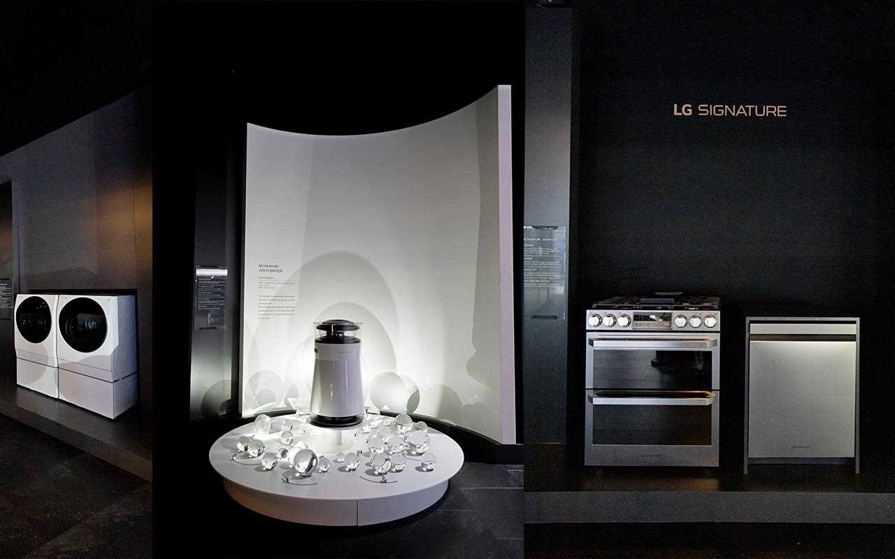 La colección LG SIGNATURE en CES 2019, que incluye lavadora y secadora, purificador de aire, horno y lavavajillas | Más en LG MAGAZINE