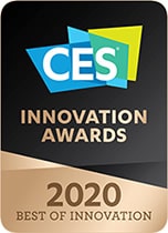 Insignia de los Premios a la Innovación del CES 2020: Mejor innovación.
