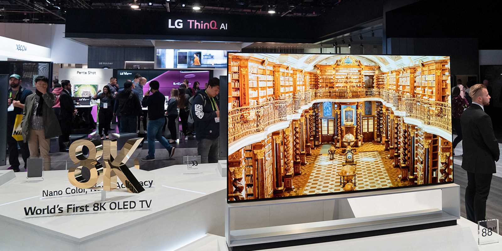 Televizorul LG OLED 8K a fost din nou expus la CES 2019, de data aceasta cu o opțiune NanoCell | Mai multe în LG MAGAZINE