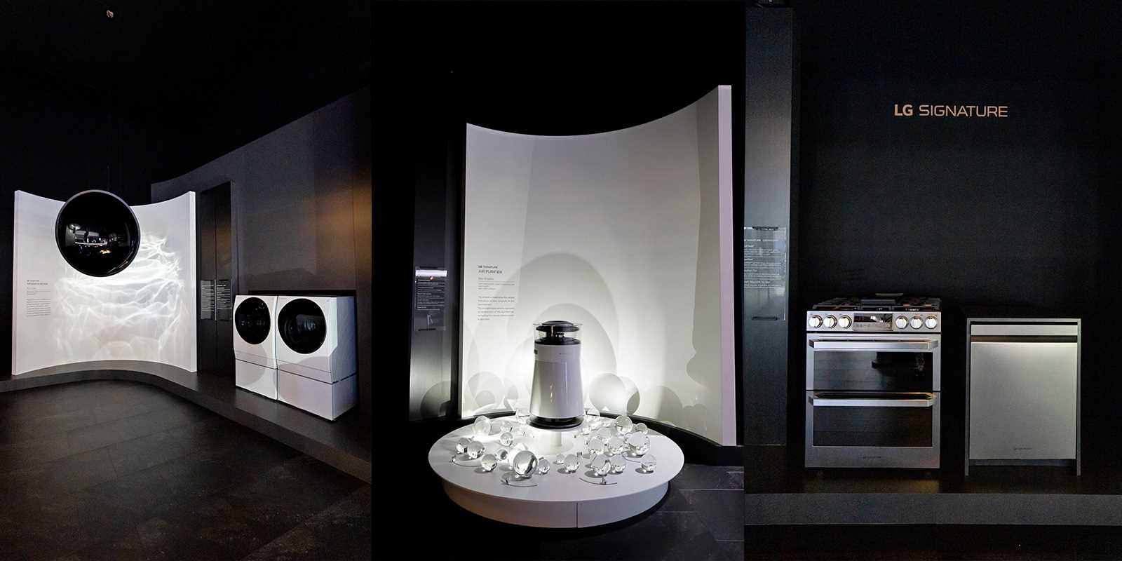 Colecția LG SIGNATURE de la CES 2019, inclusiv mașină de spălat și uscător, purificator de aer, cuptor și mașină de spălat vase | Mai multe în LG MAGAZINE