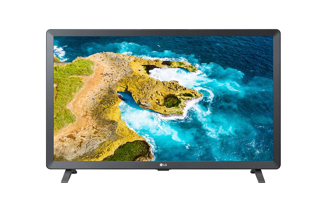 LG Smart HD телевизор 28'' LG 28TQ525S-PZ, вид спереди, 28TQ525S-PZ