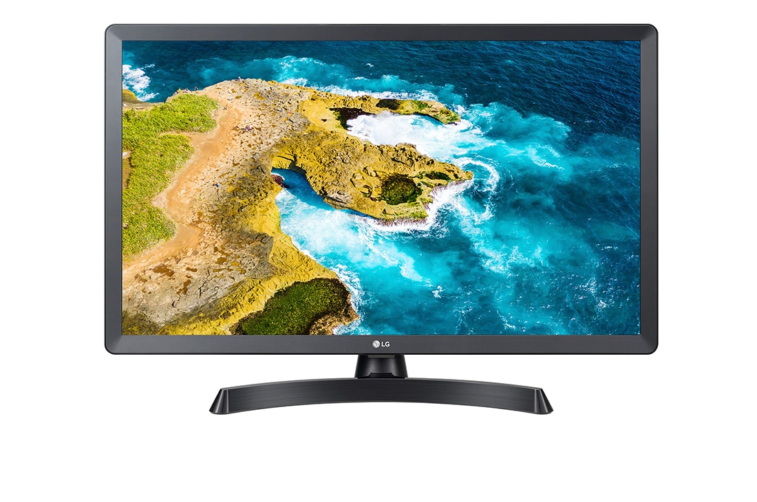 LG Smart HD телевизор 28'' LG 28TQ515S-PZ, вид спереди, 28TQ515S-PZ