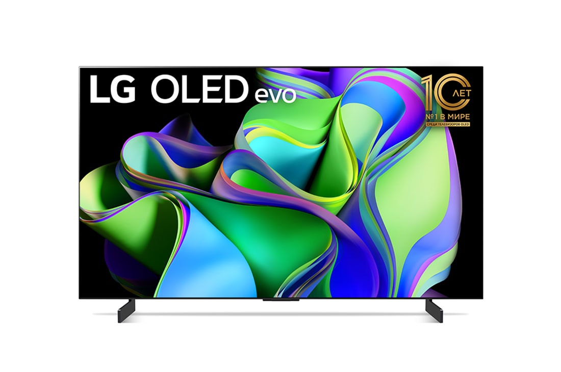 LG 4K Ultra HD OLED телевизор LG 42'', Front, OLED42C3RLA