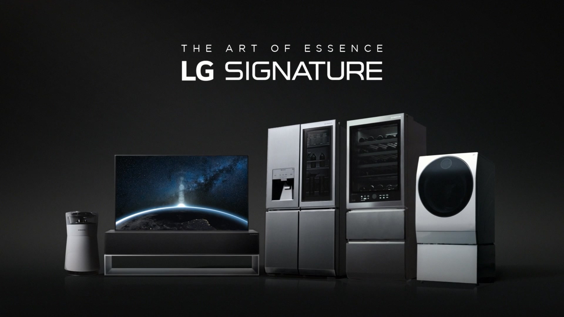 Короткое видео, демонстрирующее красоту, мастерство и инновации LG SIGNATURE. (воспроизвести видео)