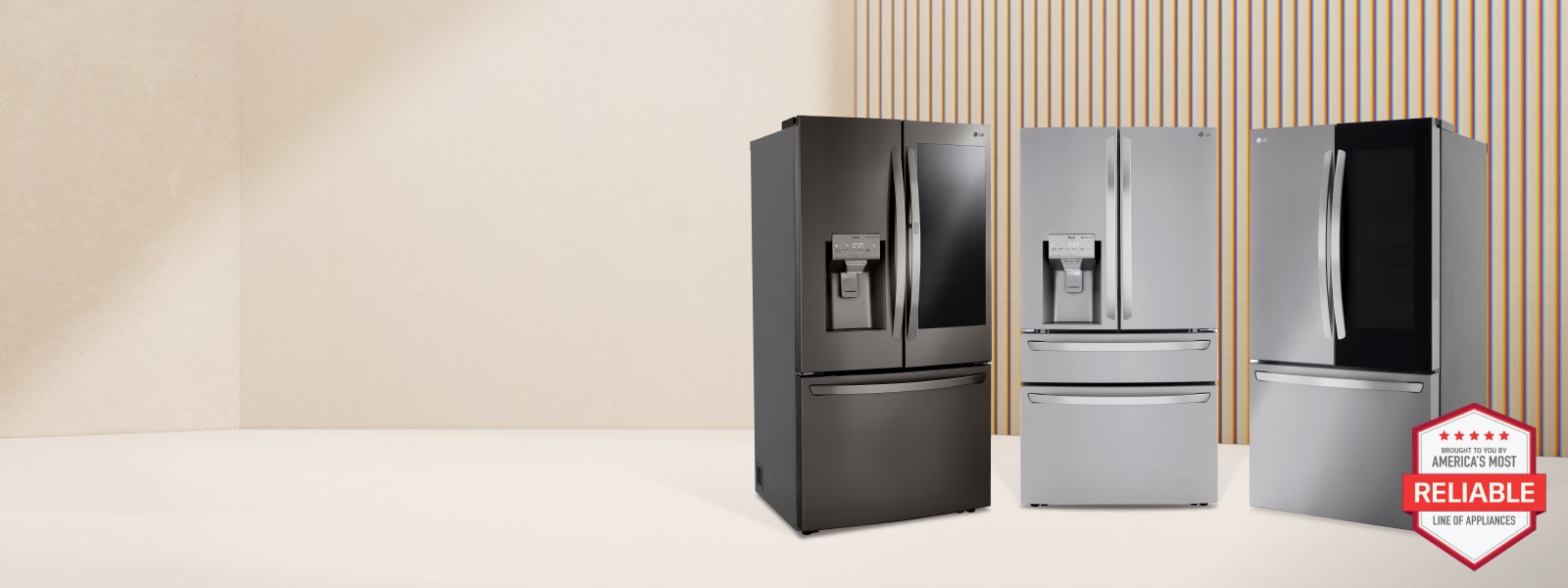 Upgrade to cool with 30-60% off select refrigerators