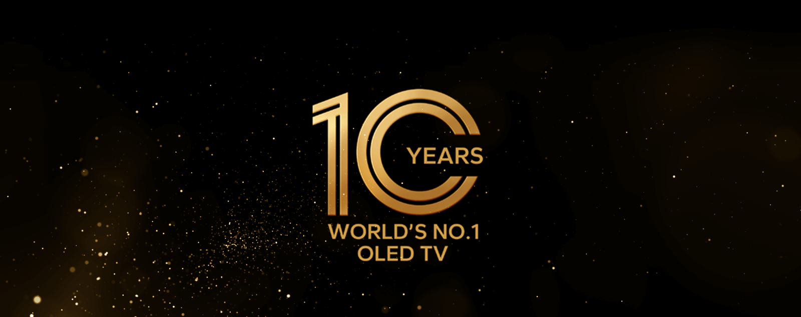 10 Years Worlds number 1 OLED TV