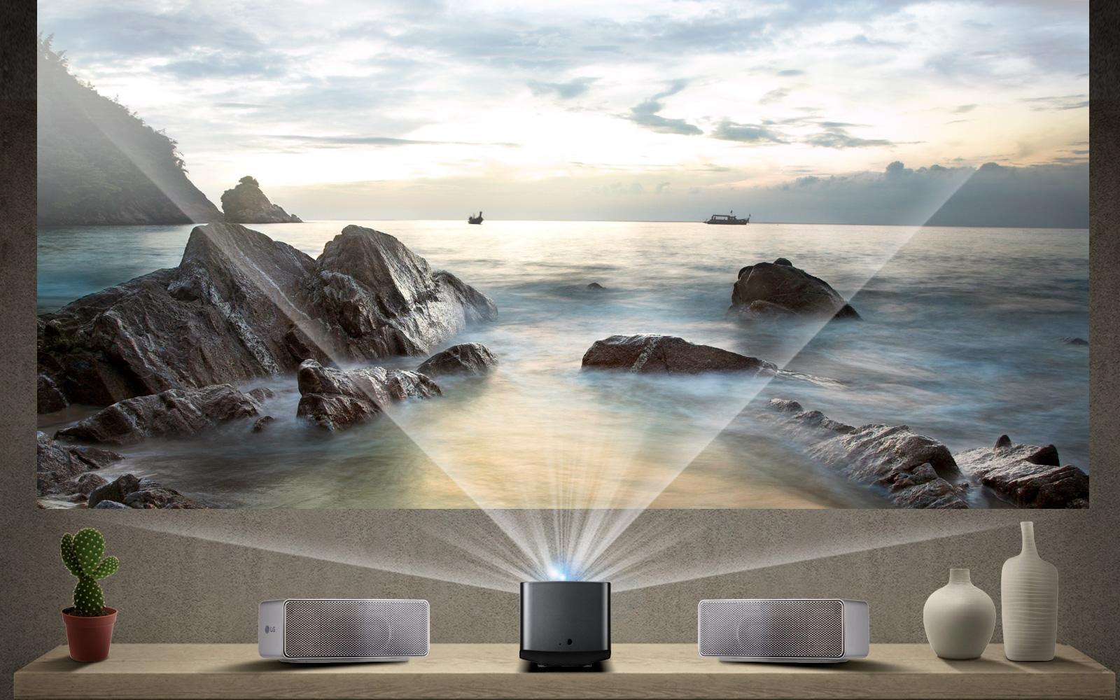 LG PF1000UW Ultra Short Throw LED Home Theater Projector LG USA