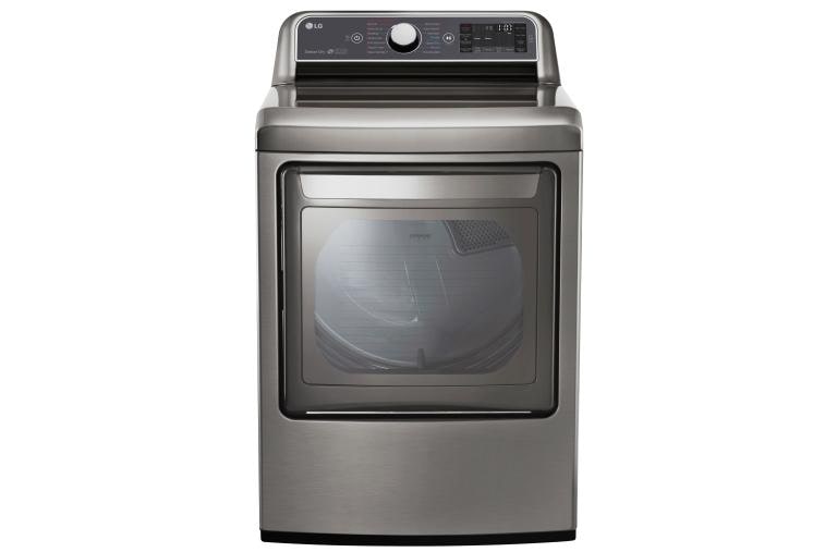 LG DLEX7600VE Ultra Large Capacity TurboSteam Electric Dryer LG USA