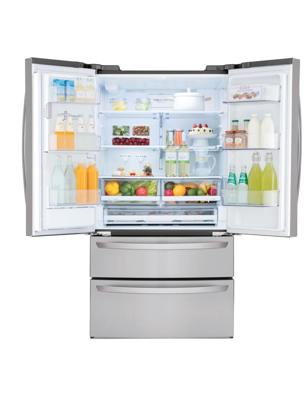 LG LMXS28636S 28 Cu Ft French Door Refrigerator LG USA