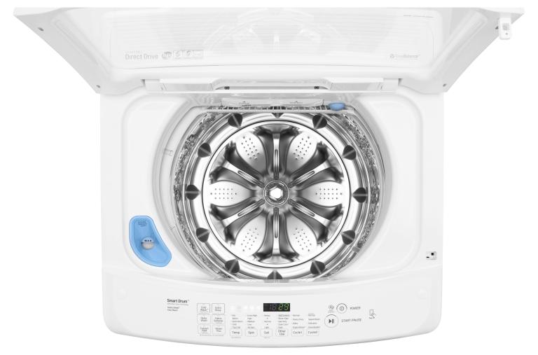 LG WT1501CW Large Top Load Washer with Front Control Design LG USA