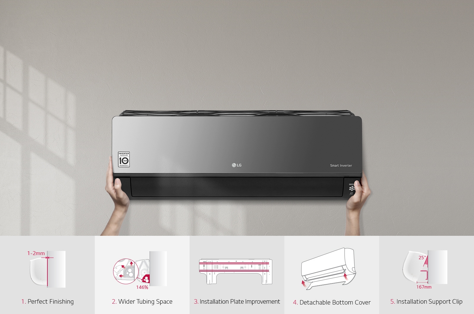 Lg Artcool 18000 Air Conditioner A186kh Lg South Africa 8273