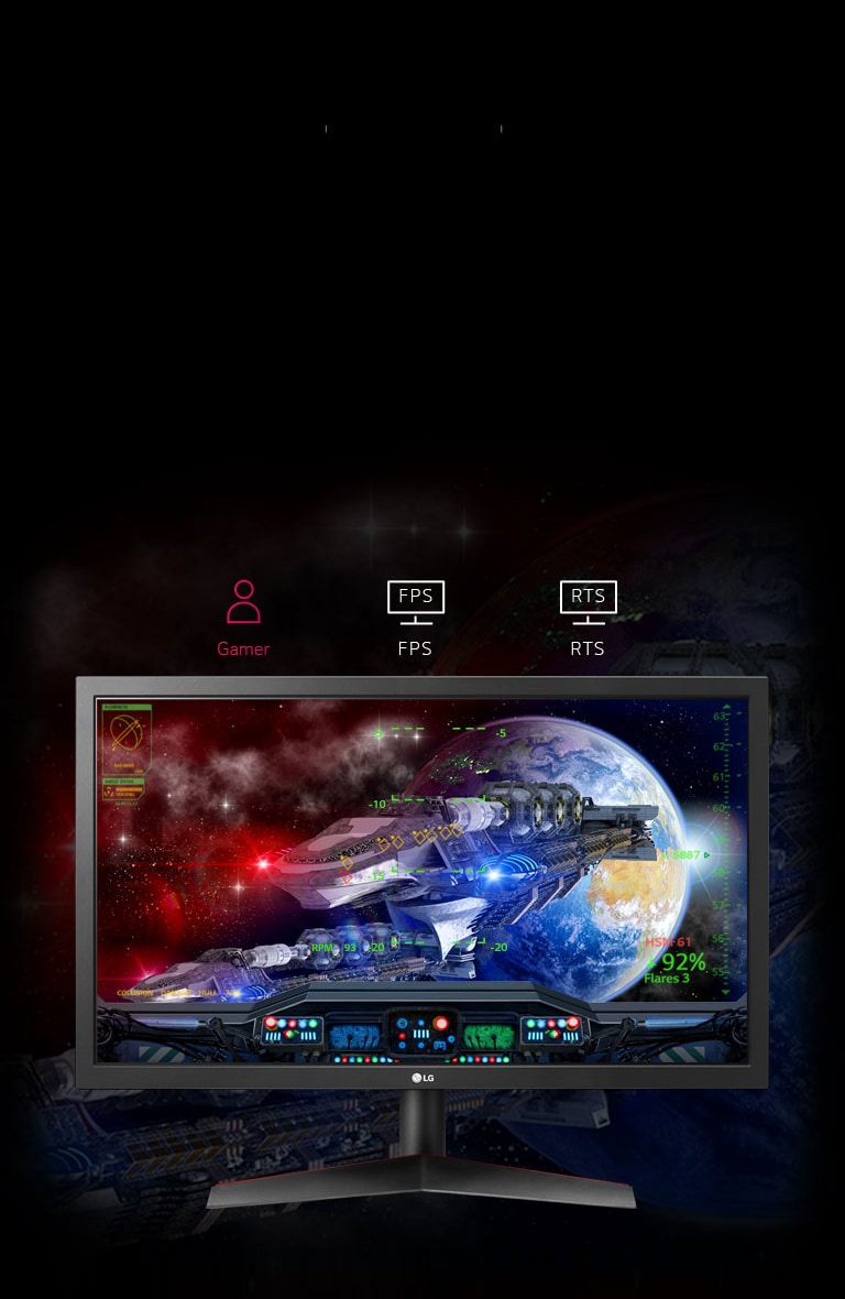 LG 24GL600F-B Gaming outlet Monitor 144 HZ