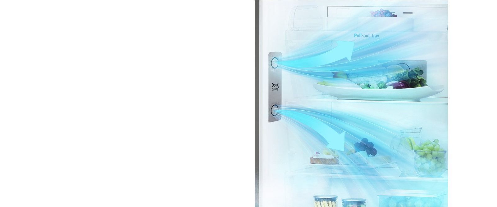 LG 500L Double Door Refrigerator GNB502PQGB 