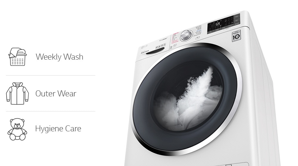 Lg Lg Twinwash Washer Dryer 23 5 11 Kg 6 Motion Direct Drive Truesteam Thinq Lg Uae