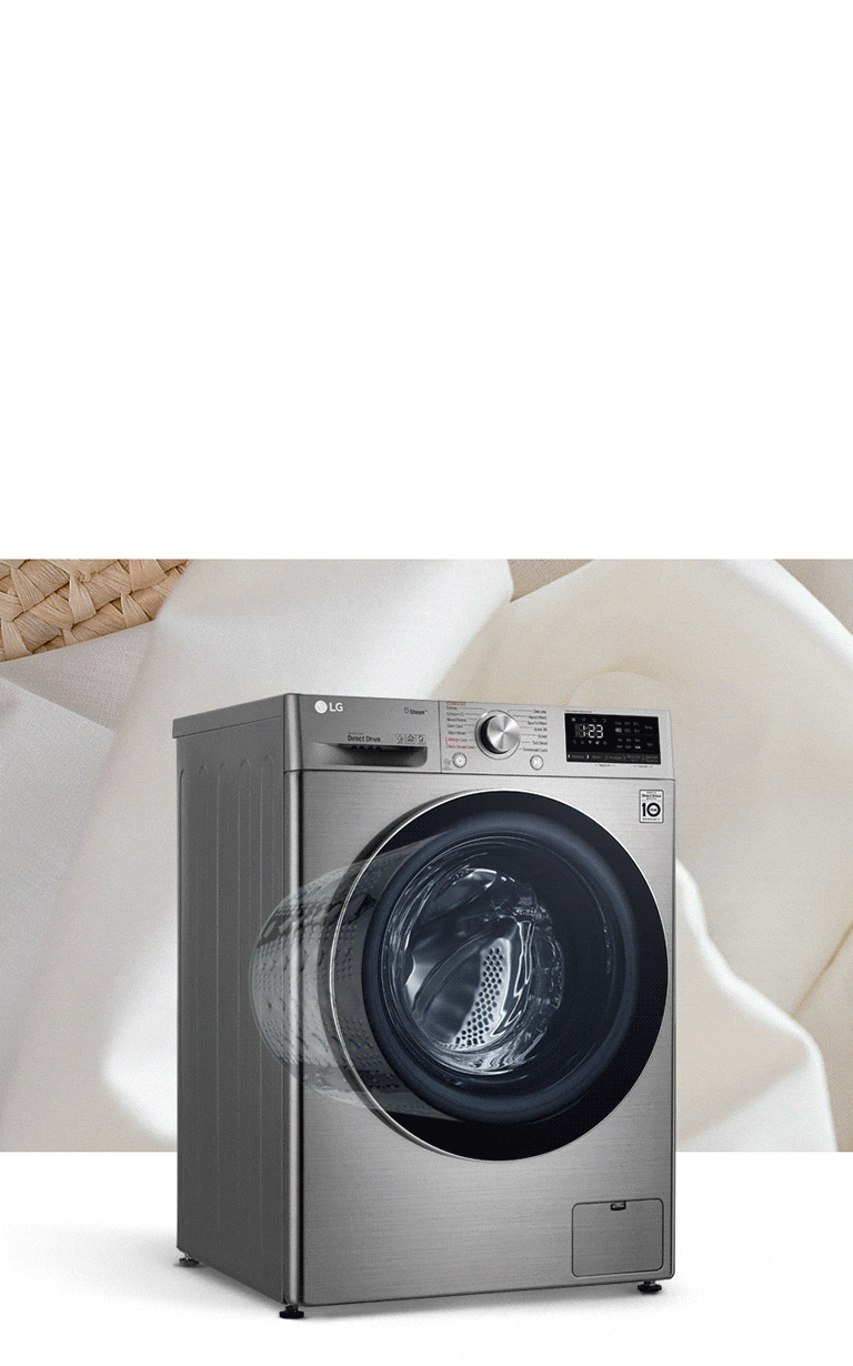 LG Front Washing 9/6kg | UAE Machine with LG Dryer