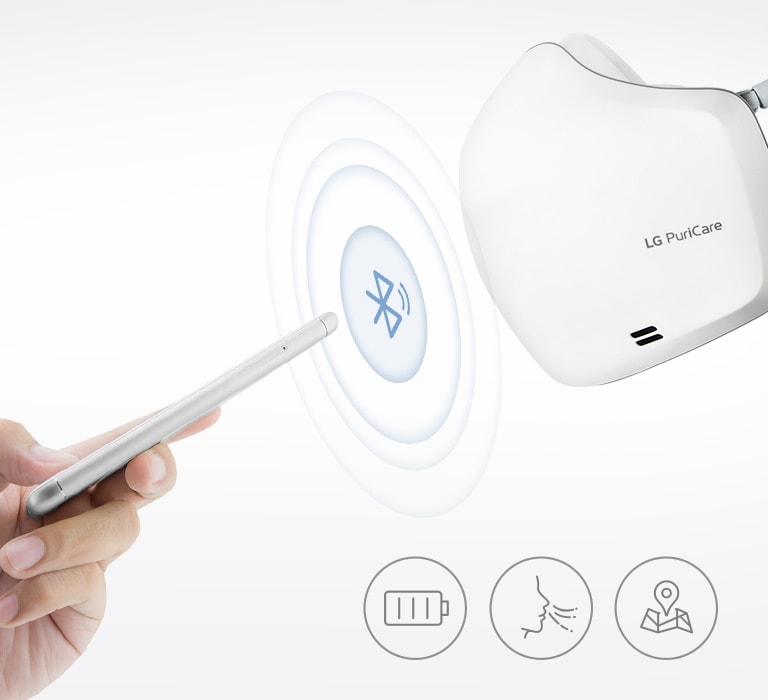 lg puricare mask bluetooth