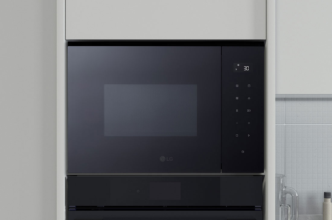 LG 2023 LG Built-in Microwave Oven, Stainless Steel, Front, MGBZ2593F