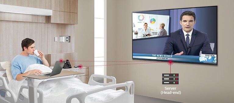 LG 50 Inch Digital Signage Hospital Management Solution