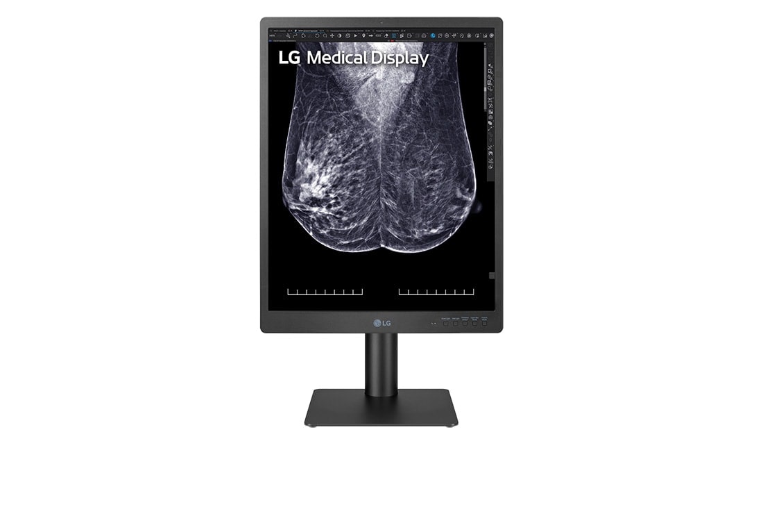 LG 21.3-inch 5MP IPS Diagnostic Monitor for Mammography, 2024, front view, 21HQ613D-B