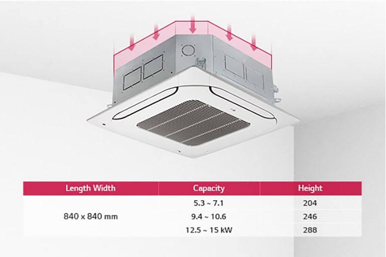 Ceiling Mounted Cassette Hvac Lg Uae Business 7559