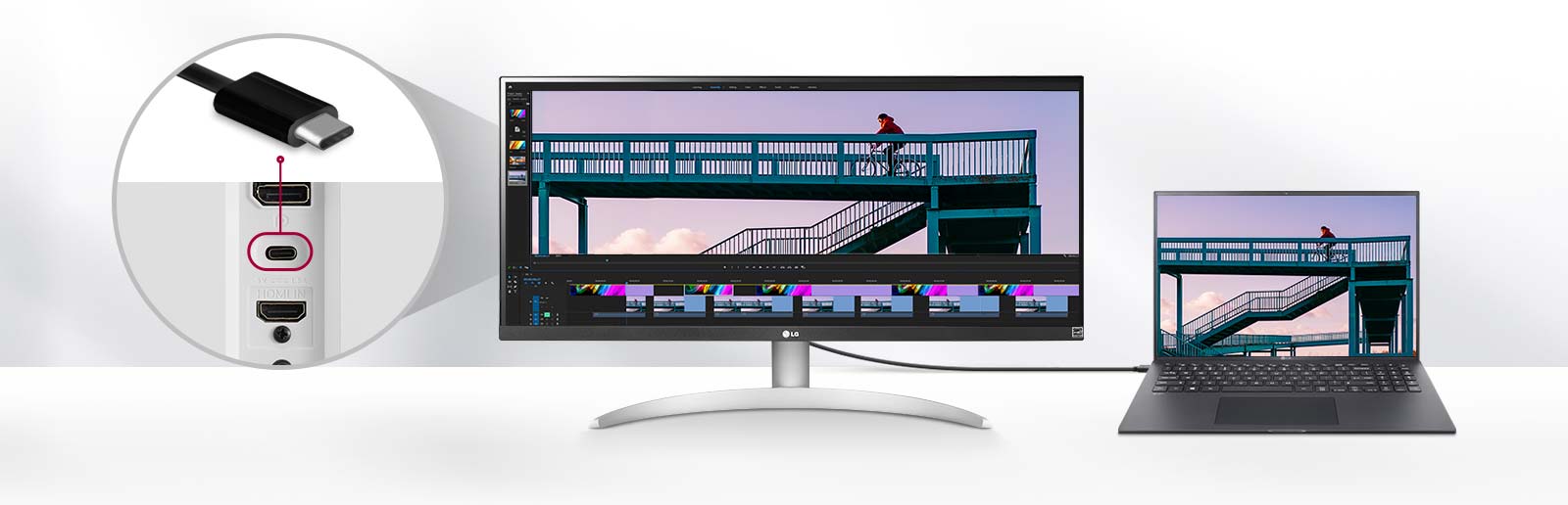 LG 29 Inch UltraWide Full HD USB C Monitor | LG UAE