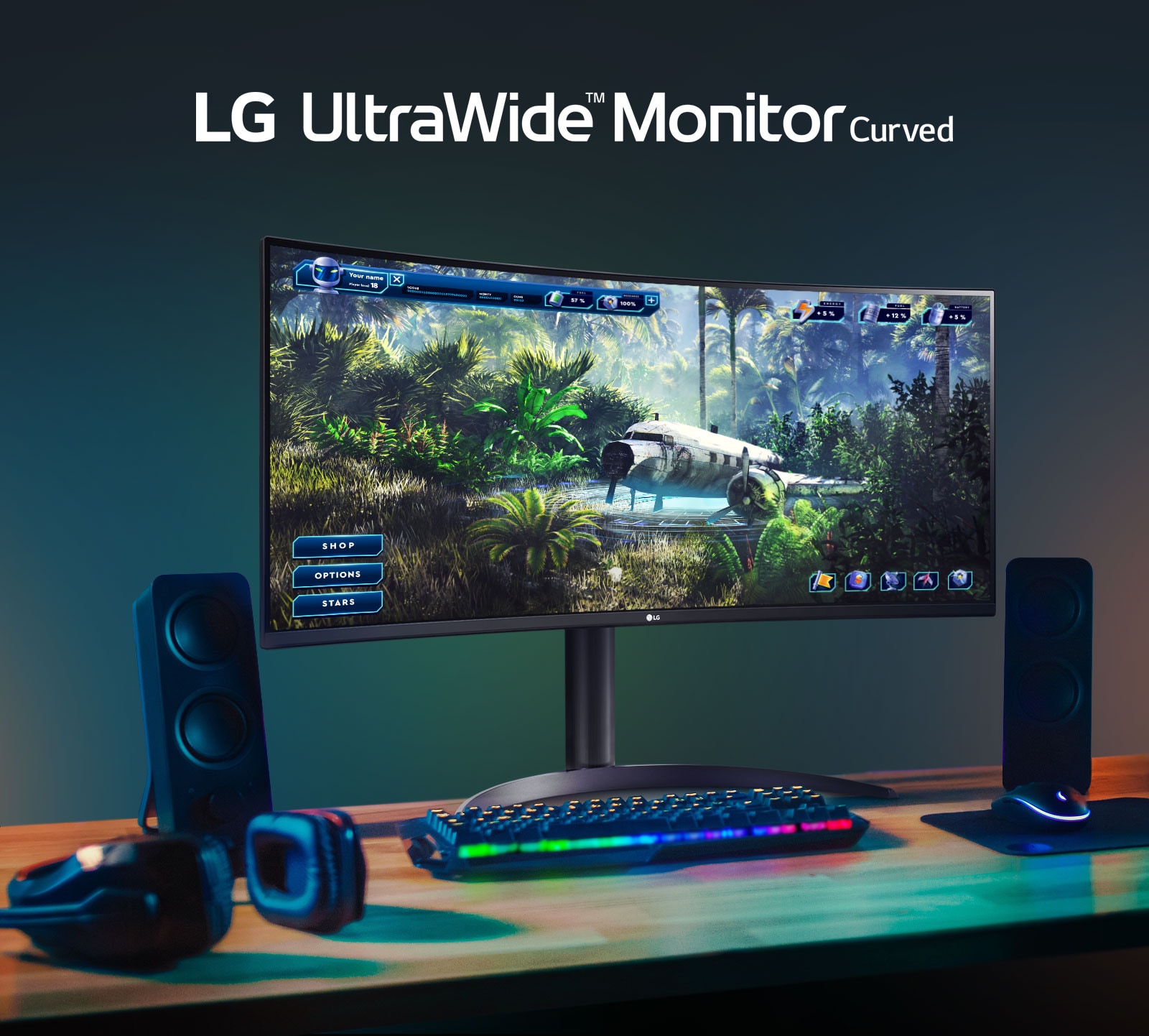 Lg Curved Ultrawide Qhd Hdr Freesync Lg Uae