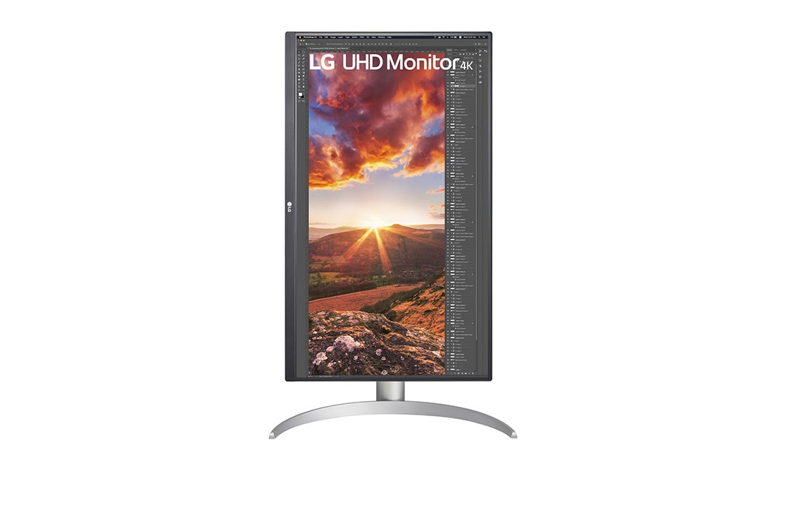 LG 27 Inch IPS 4K UHD Monitor With USB C and Adjustable Stand | LG UAE