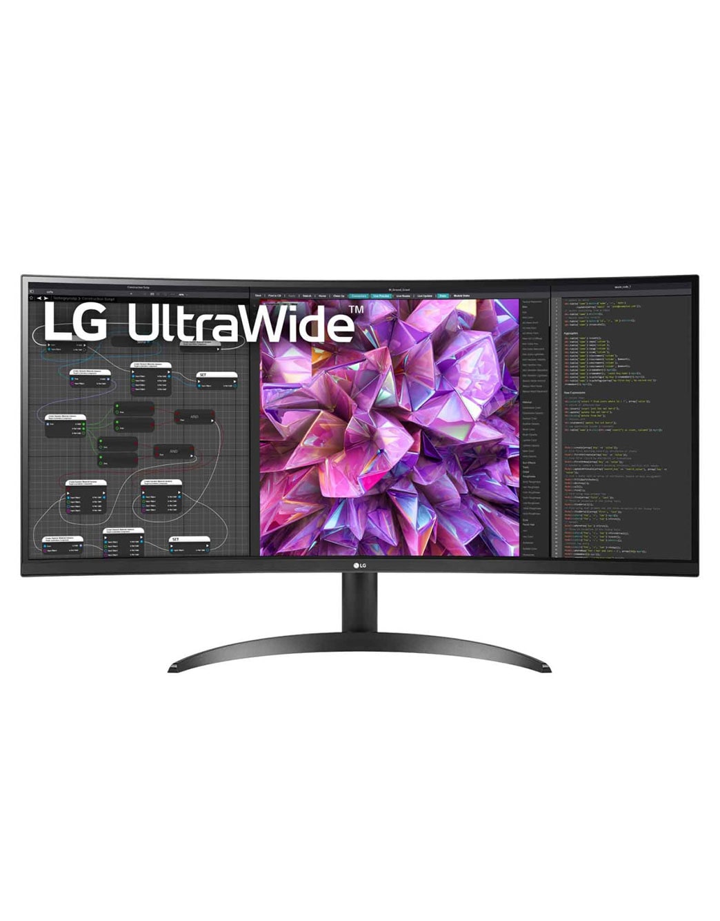 LG 34 Inch Curved UltraWide Monitor QHD IPS Display | LG UAE