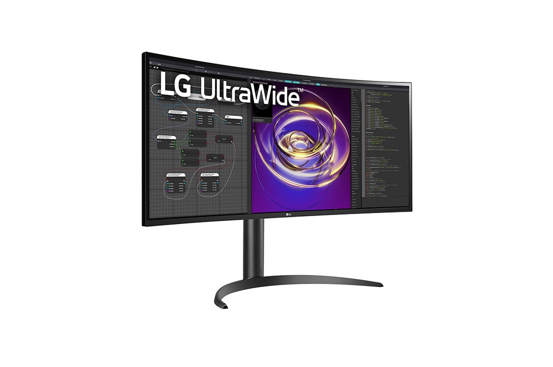 LG 34 Inch Curved UltraWide IPS Monitor With USB C | LG UAE