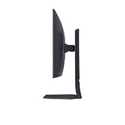 LG 32'' UltraGear™ Dual-Mode OLED gaming monitor | 4K UHD, Pixel Sound, side view with lights on, 32GS95UE-B, thumbnail 14