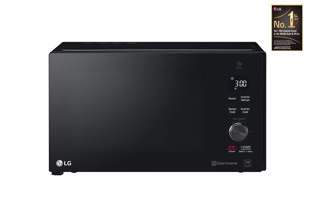 LG Black Microwave Oven with Grill, 42L, MH8265DIS, MH8265DIS