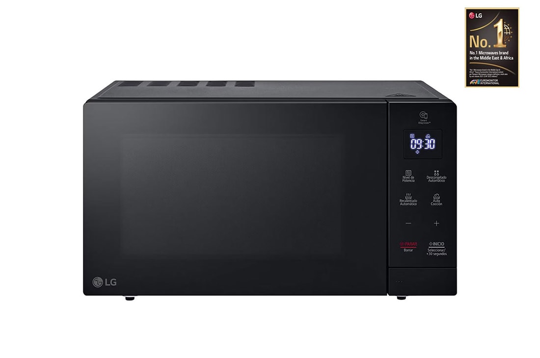 LG  LG NeoChef™ Black Microwave, 30L, Front view, MS3032JAS