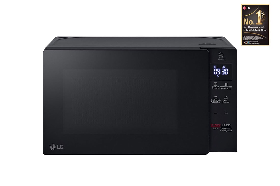 LG 2024 LG 20L NeoChef™, MS2032GAS, Black Color, Front view, MS2032GAS