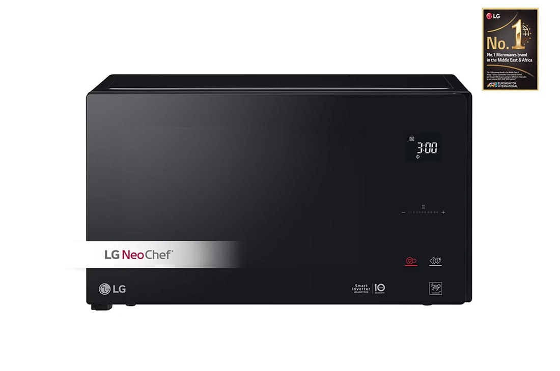 LG Microwave oven Solo LG-MS2595DIS with Smart Inverter technology, 25 liters, front view, MS2595DIS