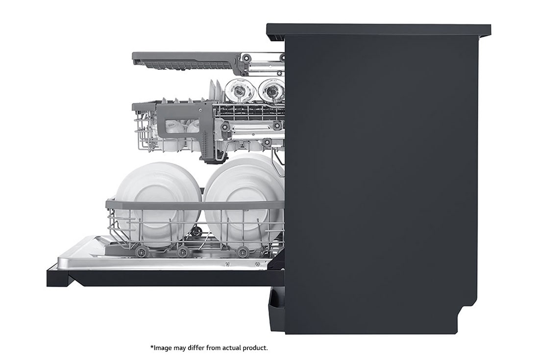 LG QuadWash™ Steam Dishwasher, 14 Place Settings, EasyRack™ Plus