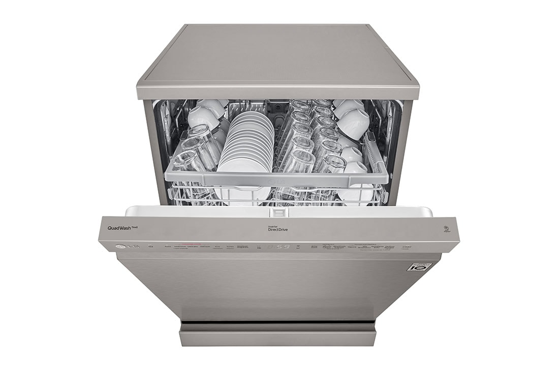 Lg Quadwash™ Steam Dishwasher 14 Place Settings Easyrack™ Plus Inverter Direct Drive Thinq 1587