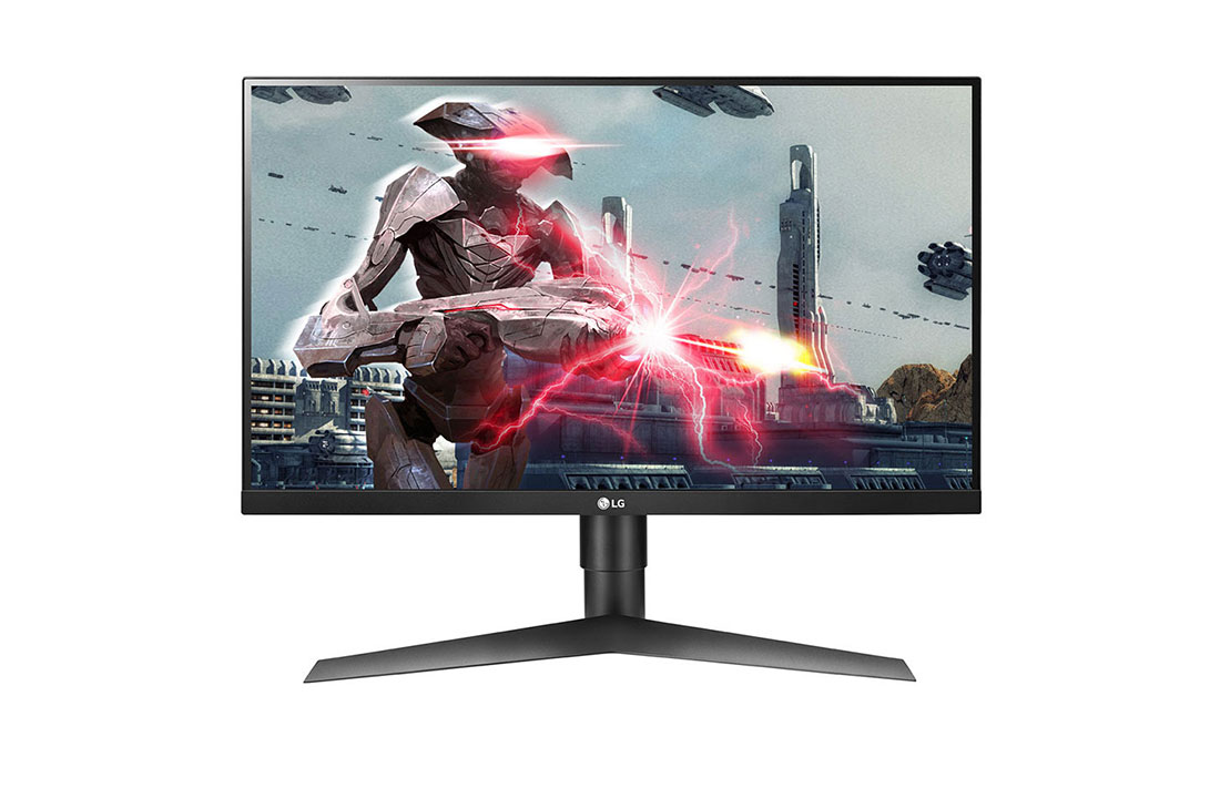 LG 27 Inch Gaming Monitor, Full HD (1920 x 1080), HDR10 Monitor With IPS Display, 144Hz Refresh Rate, 1ms MBR, 27GL650F-B