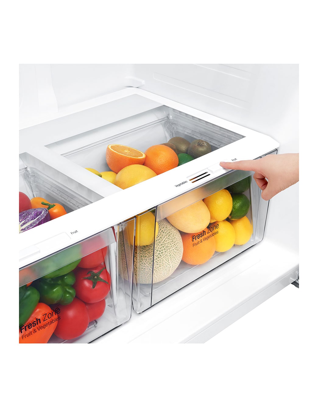 LG Large Fridge, Inverter Linear Compressor, White | LG UAE