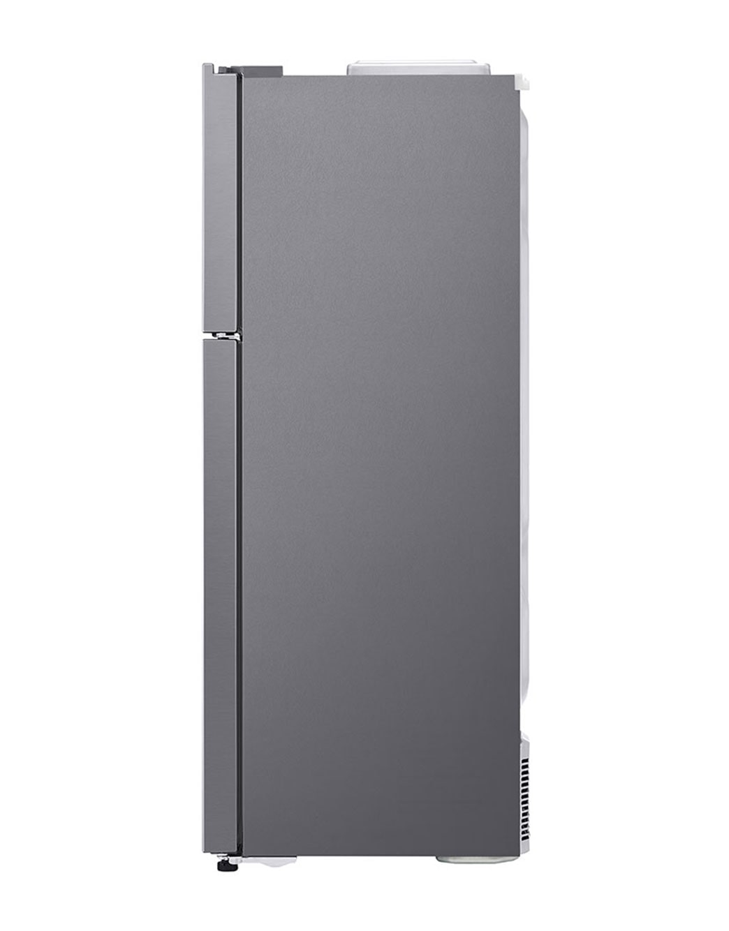 lg gt 427hple 393l top mount fridge dark graphite