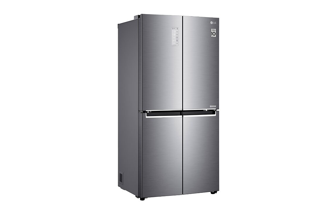 LG 4 Door Refrigerator, Platinum Silver, SmartWifi, Inverter Linear