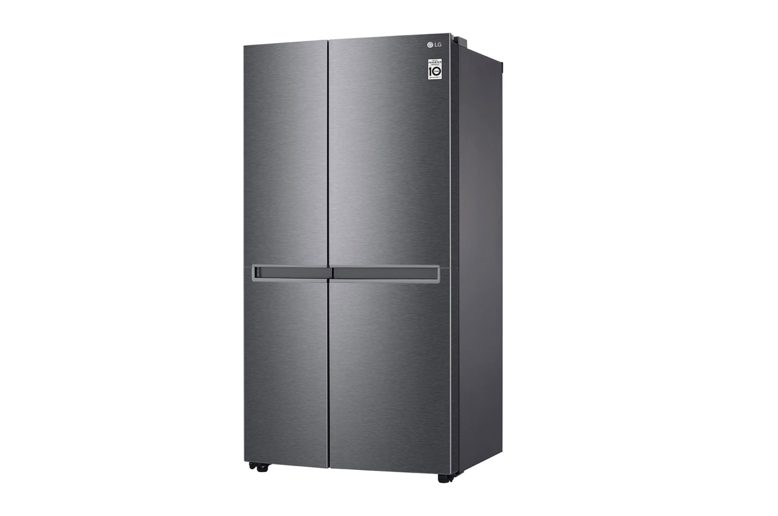 LG Double Door Fridge 643L, Dark Graphite | LG UAE