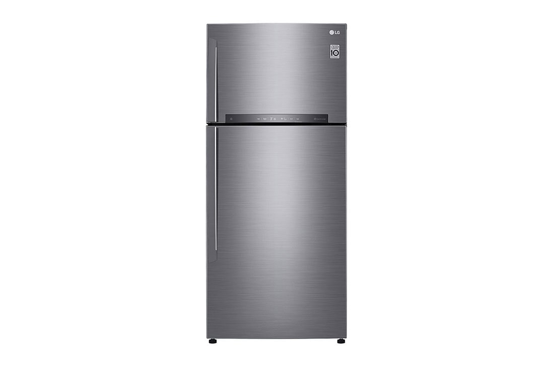 LG Large Top Fridge, Smart Inverter, 592L, Front view, LTH852HLHM