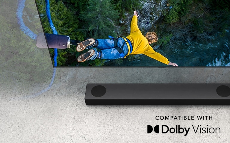 Soundbar with dolby vision hot sale passthrough