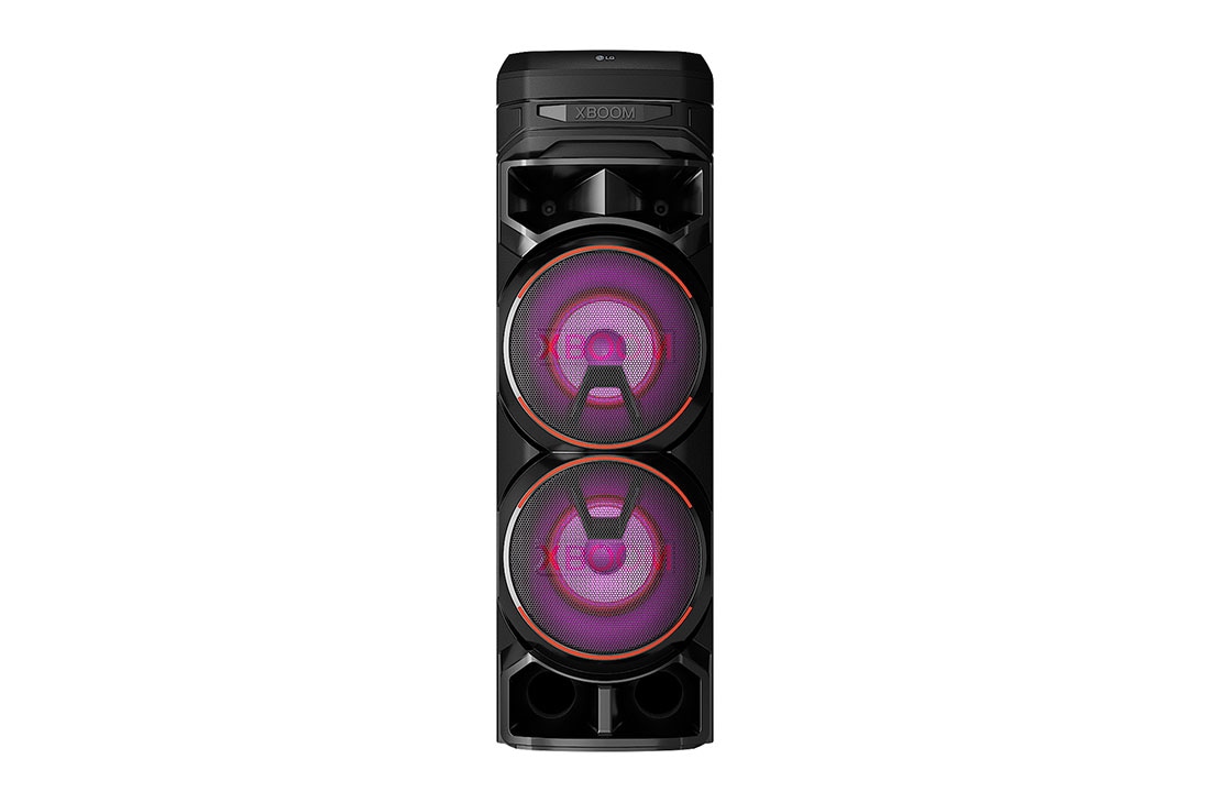 LG XBOOM RNC9 Speaker, front view, RNC9