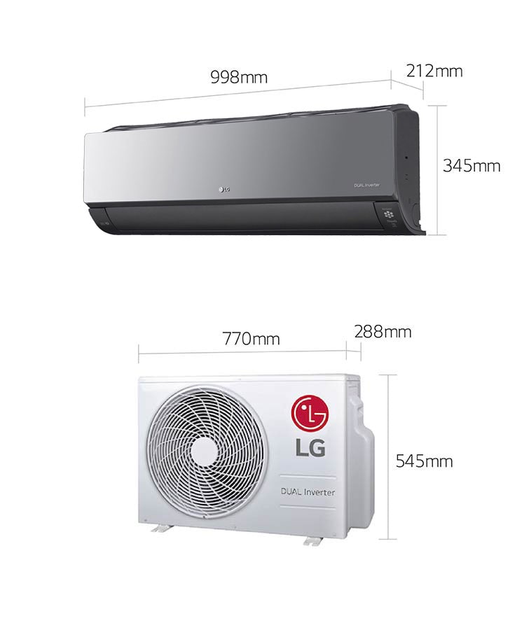 Lg artcool sale dual inverter