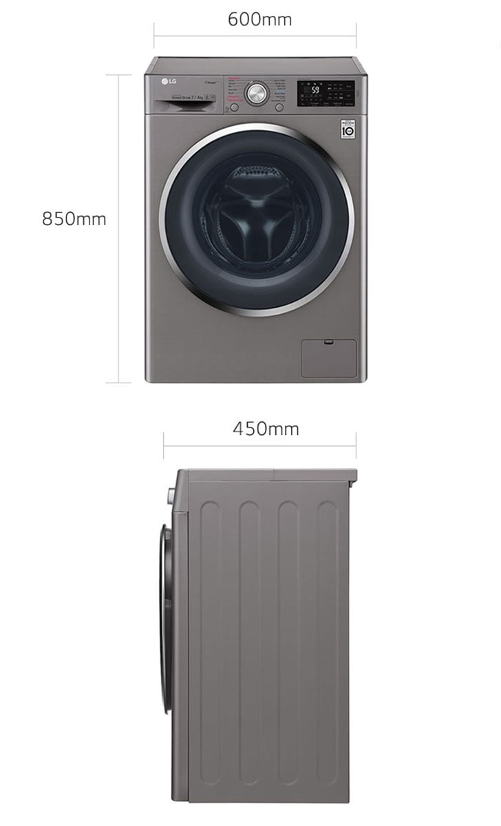 lg 7 4kg washer dryer combo